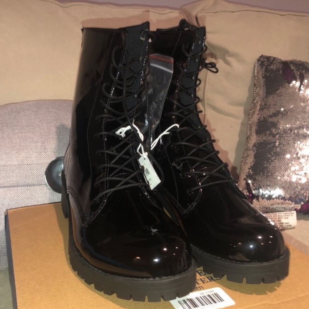 Women’s Black American Eagle Combat Boots